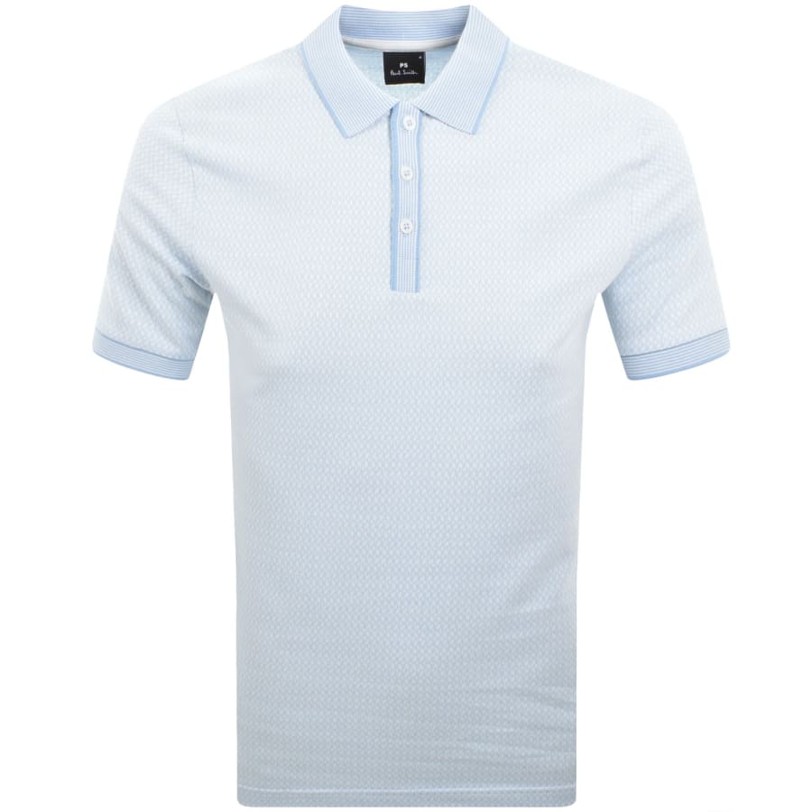 Image number 1 for Paul Smith Polo T Shirt Blue
