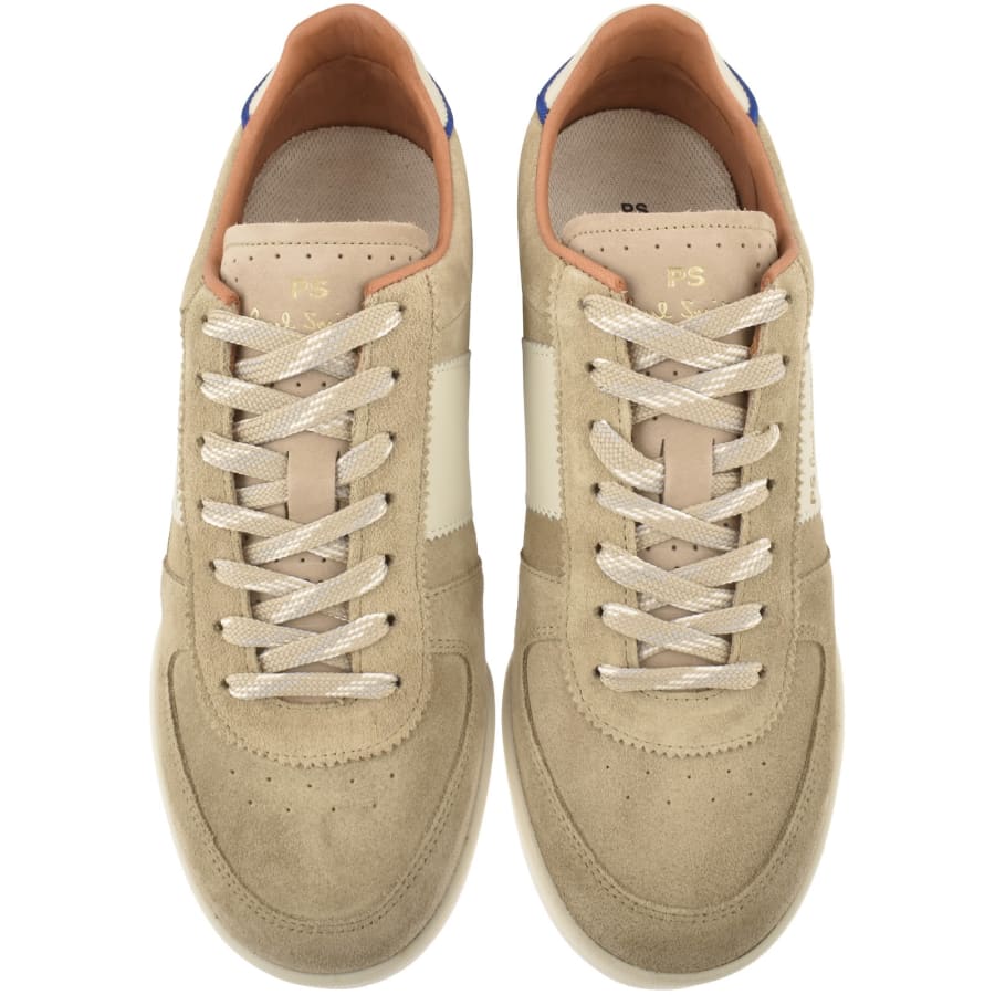 Image number 3 for Paul Smith Rye Trainers Tan Brown