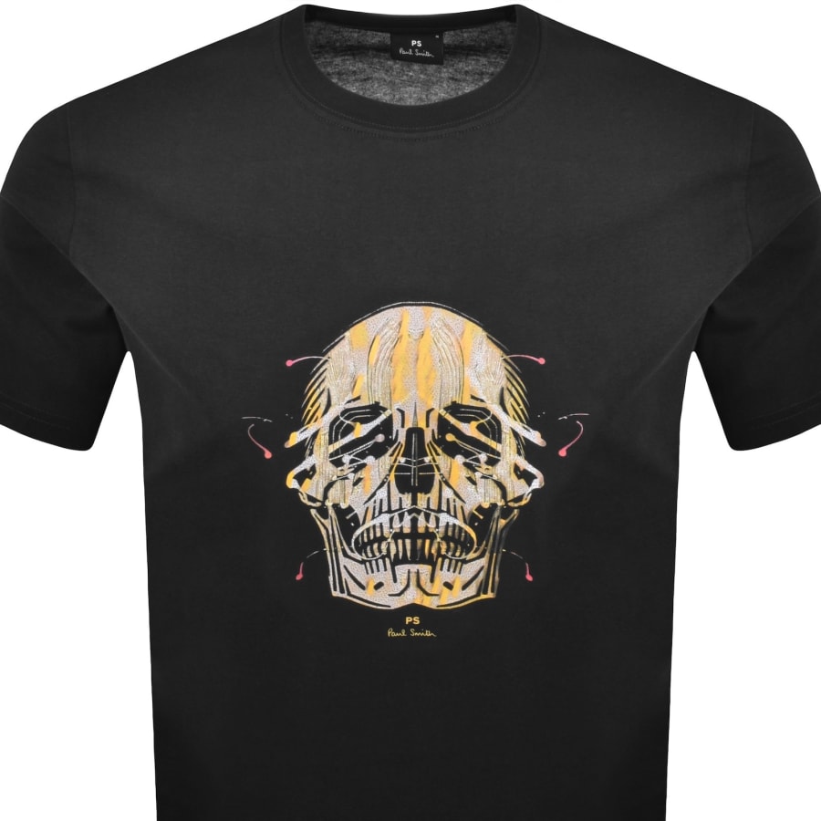 Image number 2 for Paul Smith Skull T Shirt Black