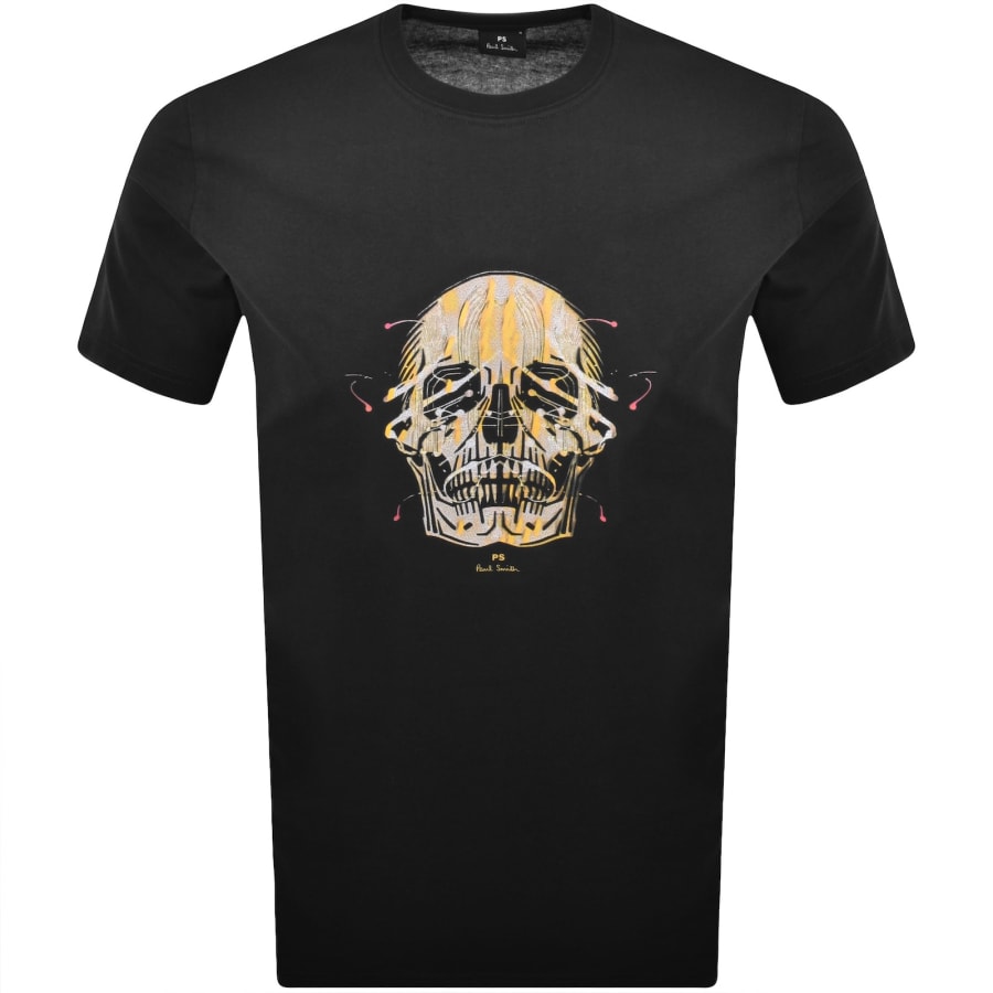 Image number 1 for Paul Smith Skull T Shirt Black