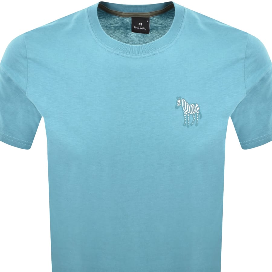 Image number 2 for Paul Smith Regular Fit T Shirt Blue