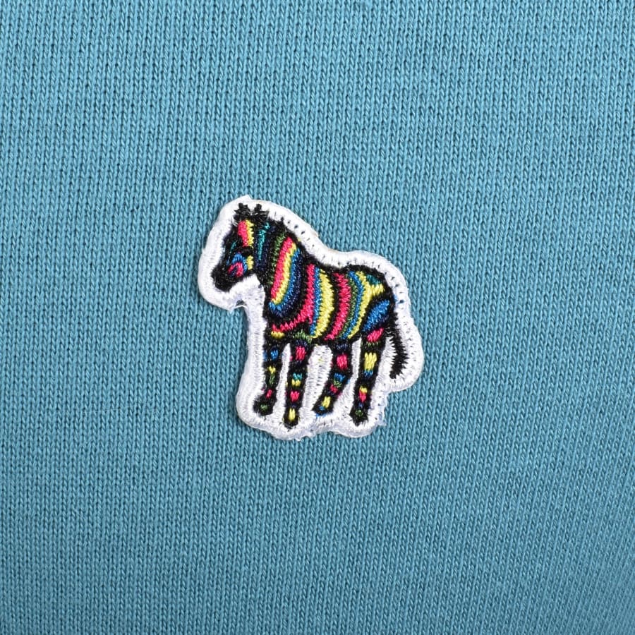 Image number 3 for Paul Smith Pullover Zebra Hoodie Blue