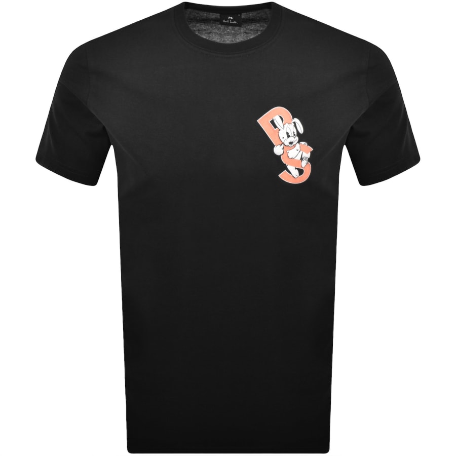 Image number 2 for Paul Smith PS Bunny T Shirt Black