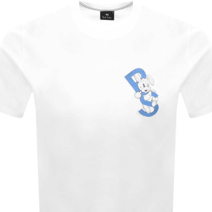 Image number 3 for Paul Smith PS Bunny T Shirt White