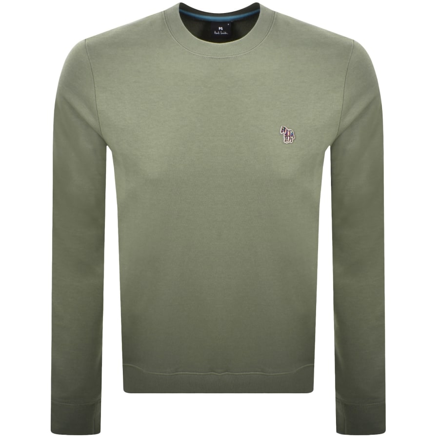 Image number 1 for Paul Smith Logo Sweatshirt Green