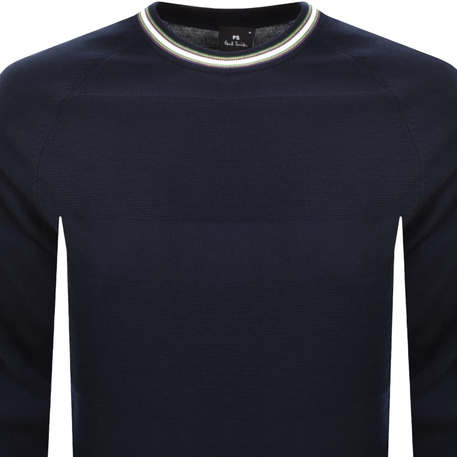 Image number 2 for Paul Smith Crew Neck Sweater Navy