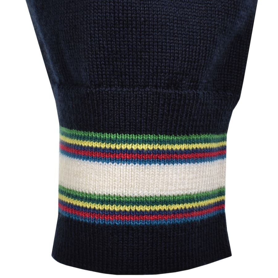 Image number 3 for Paul Smith Crew Neck Sweater Navy
