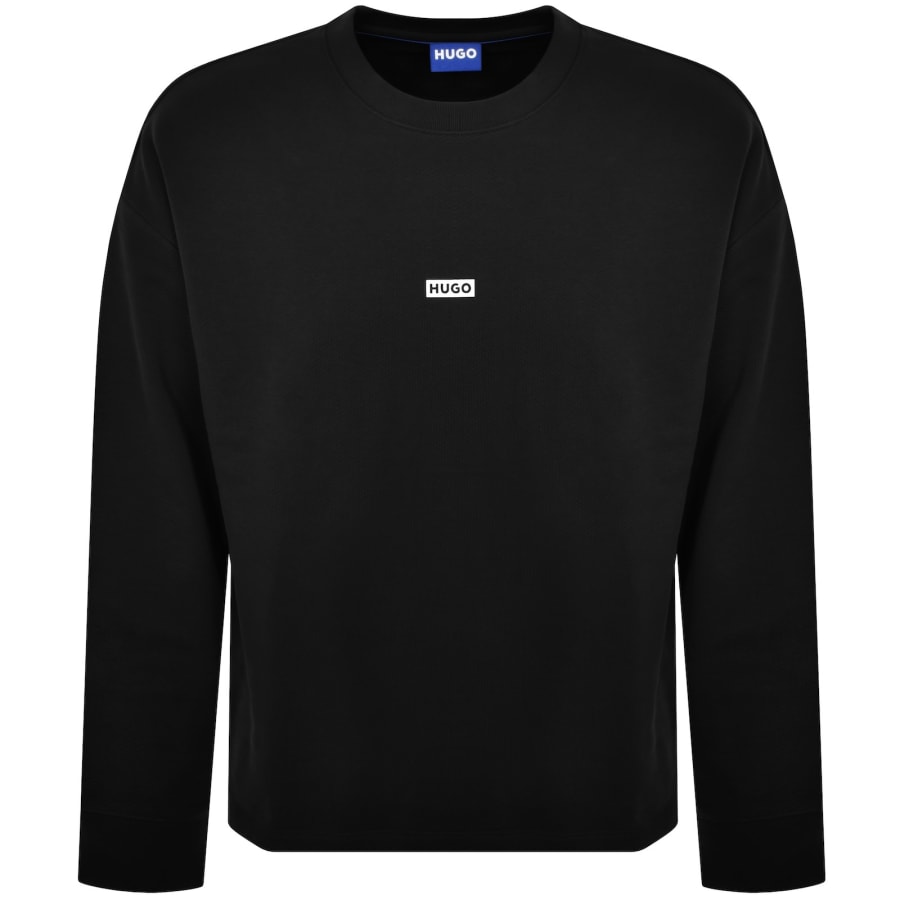 Image number 2 for HUGO Blue Naviu Sweatshirt Black