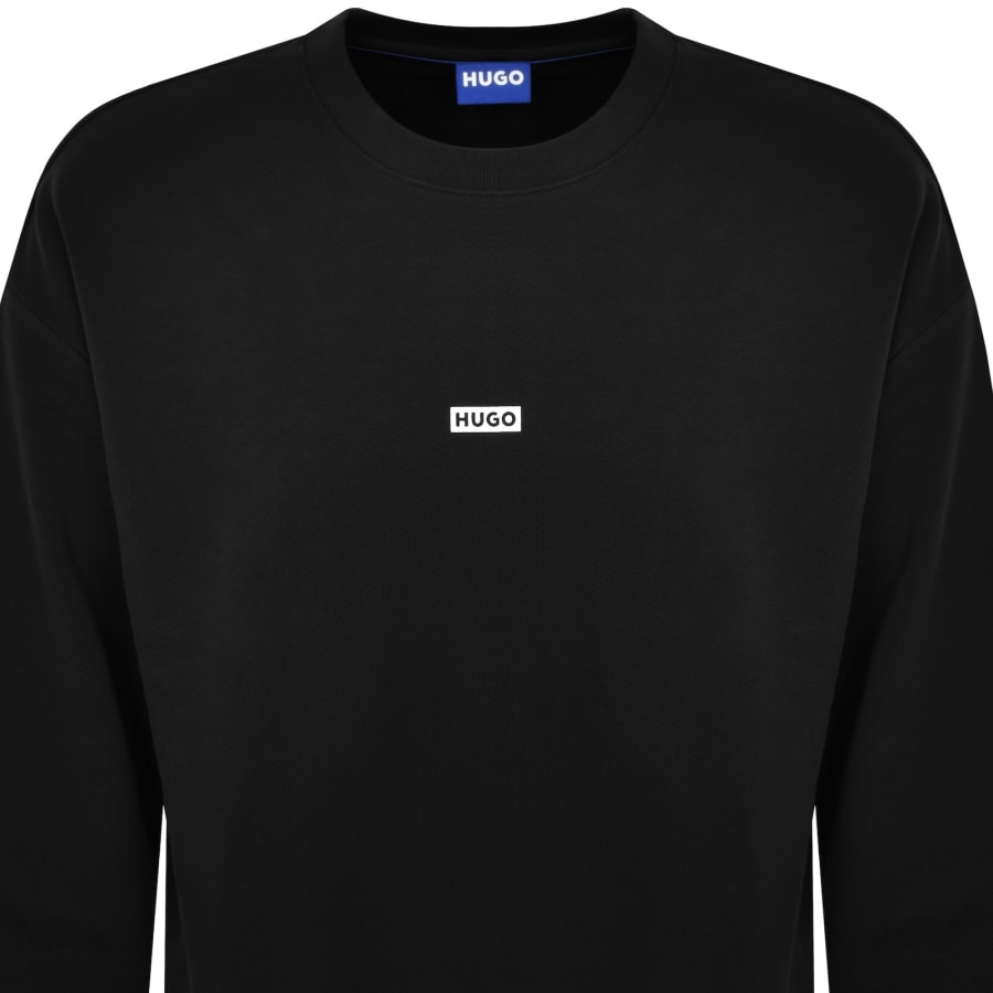 Image number 3 for HUGO Blue Naviu Sweatshirt Black