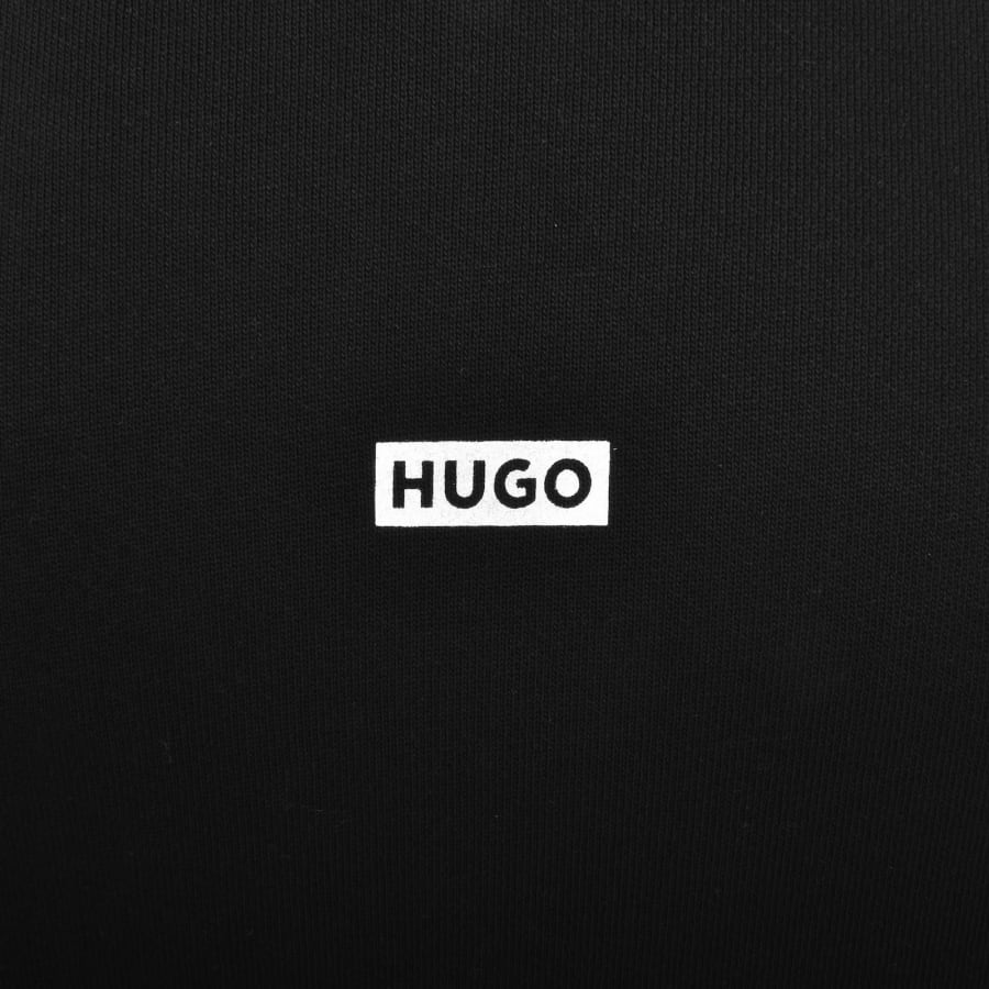 Image number 5 for HUGO Blue Nazardo Hoodie Black