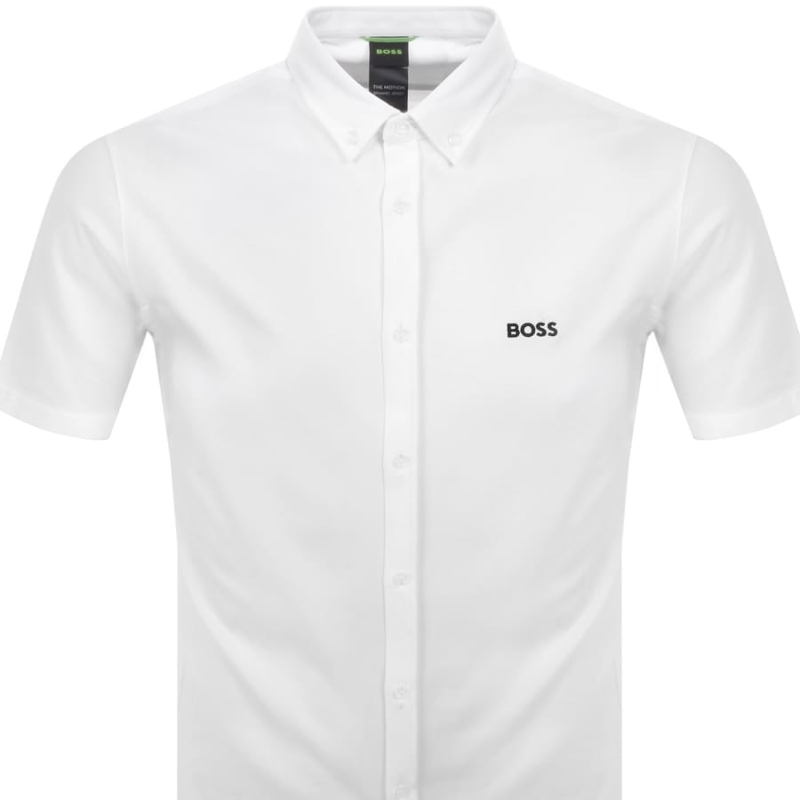 Image number 2 for BOSS B Motion S Short Sleeve Shirt White