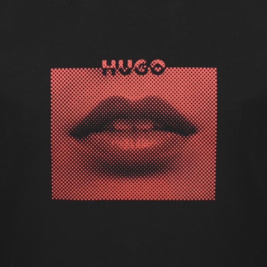 Image number 3 for HUGO Deterni T Shirt Black