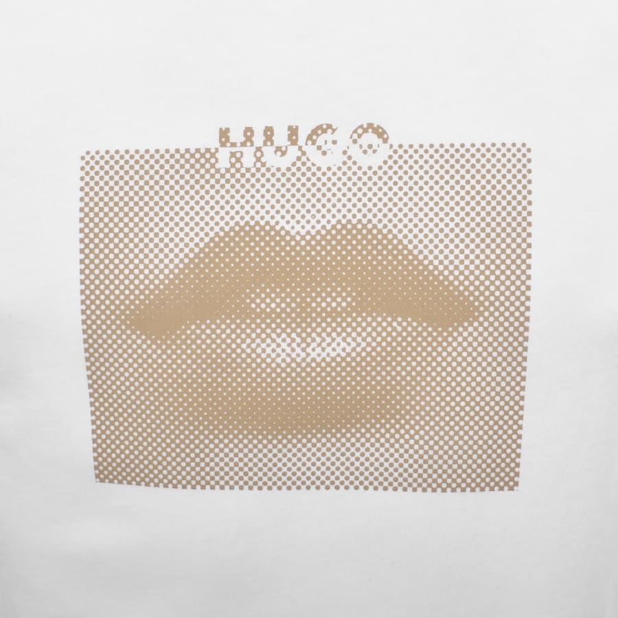 Image number 3 for HUGO Deterni T Shirt White
