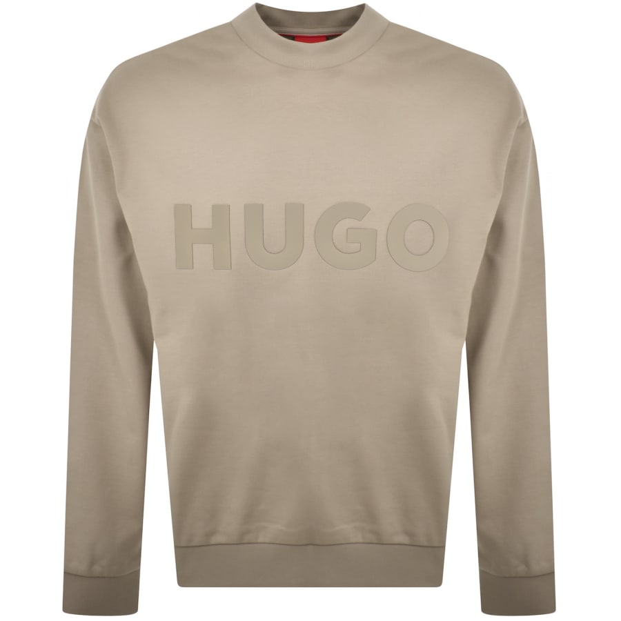 Image number 1 for HUGO Dinex Sweatshirt Beige