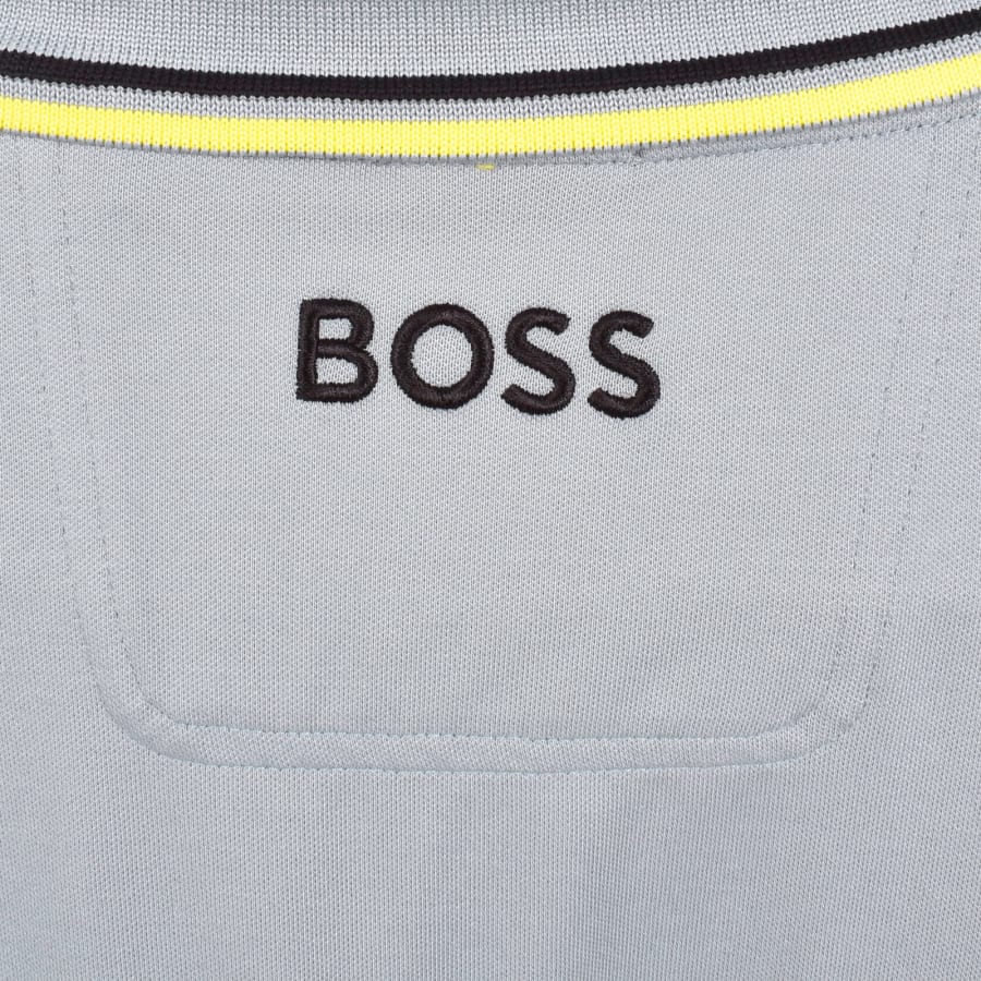 Image number 4 for BOSS Paddy Pro Polo T Shirt Grey