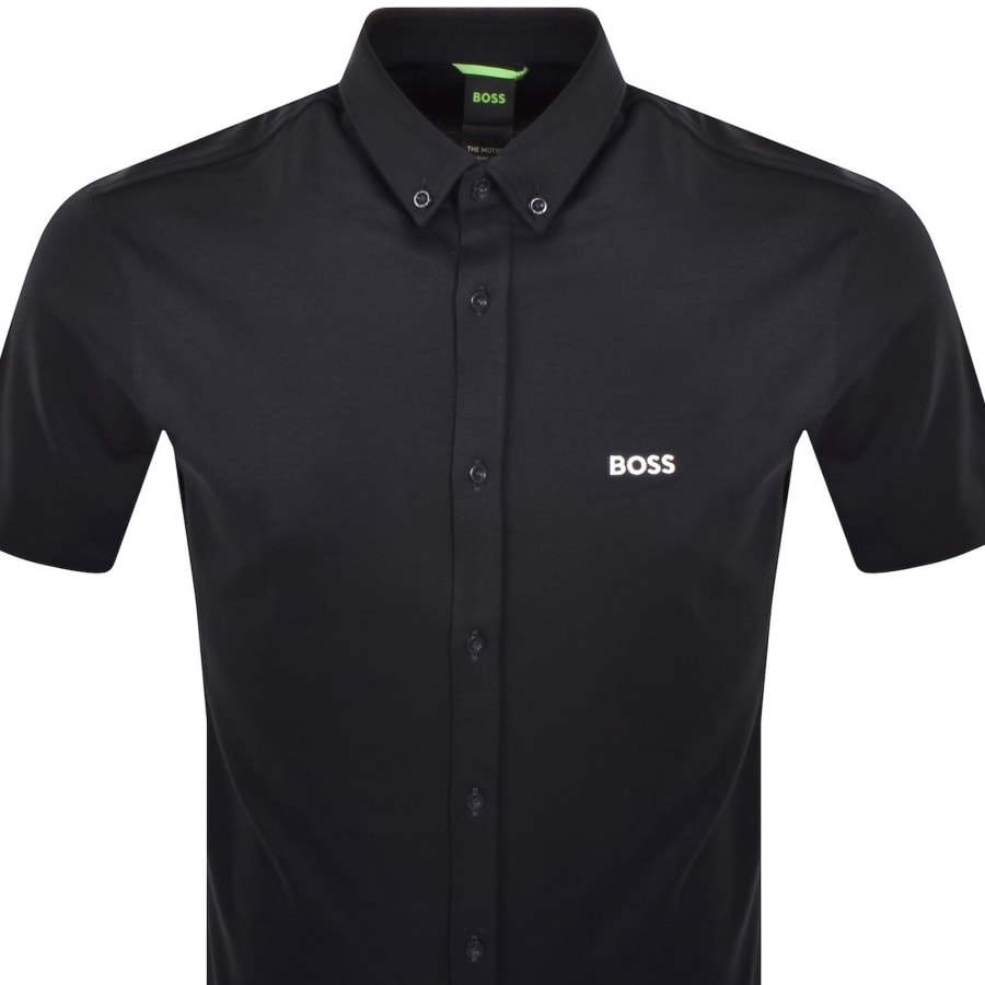 Image number 2 for BOSS B Motion S Short Sleeve Shirt Navy