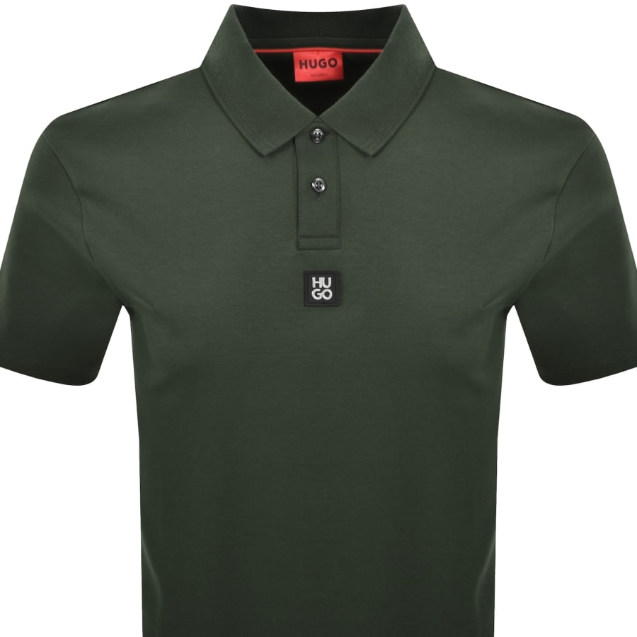 Image number 2 for HUGO Deabono Polo T Shirt Green