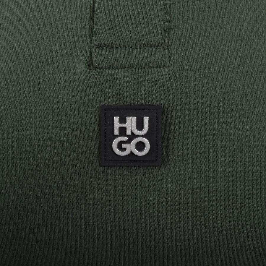 Image number 3 for HUGO Deabono Polo T Shirt Green