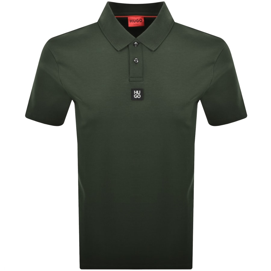 Image number 1 for HUGO Deabono Polo T Shirt Green