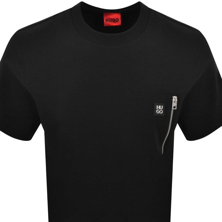 Image number 2 for HUGO Dargentee T Shirt Black
