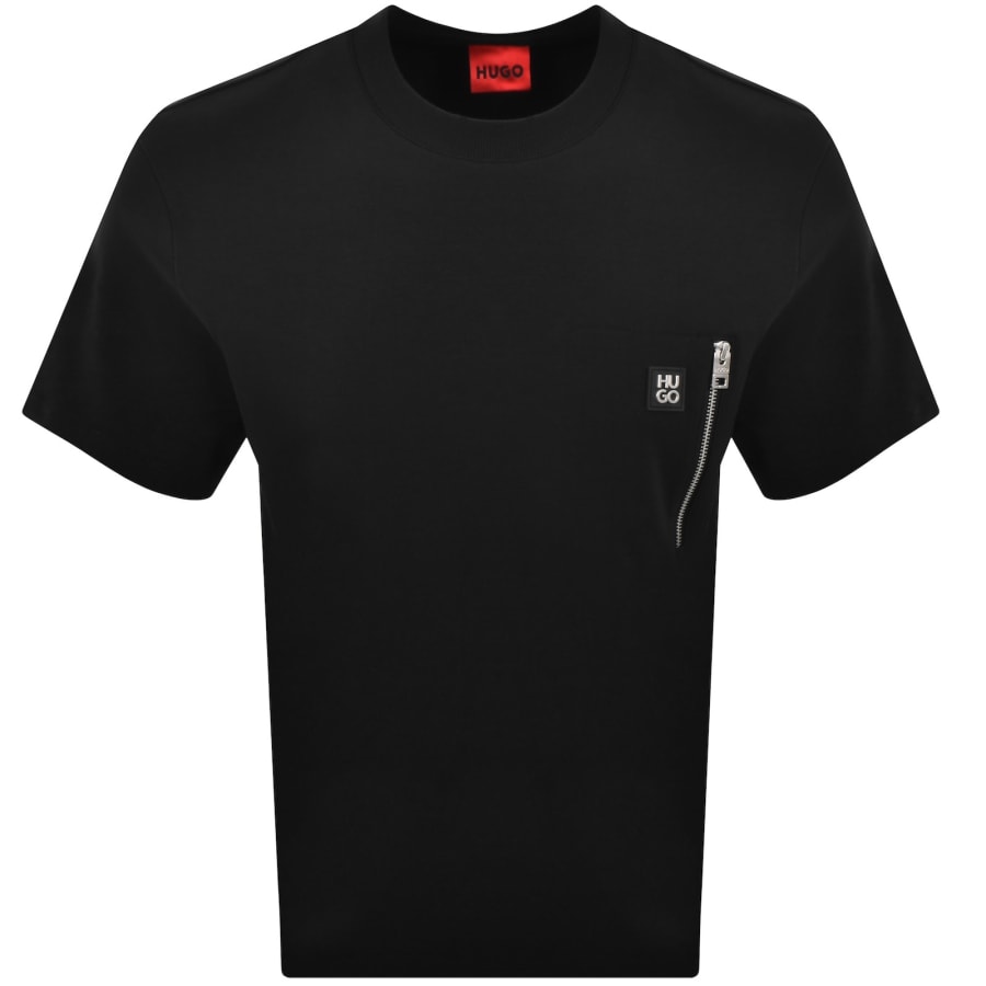 Image number 1 for HUGO Dargentee T Shirt Black