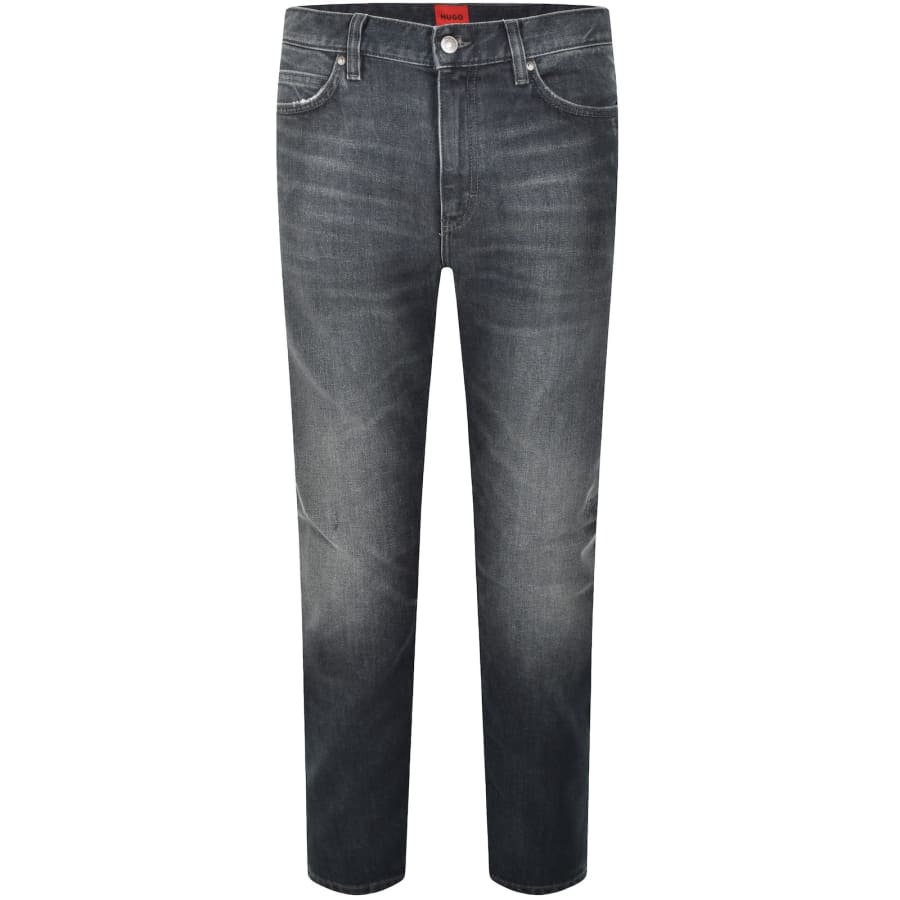 Image number 2 for HUGO 708 Slim Fit Jeans Dark Wash Blue