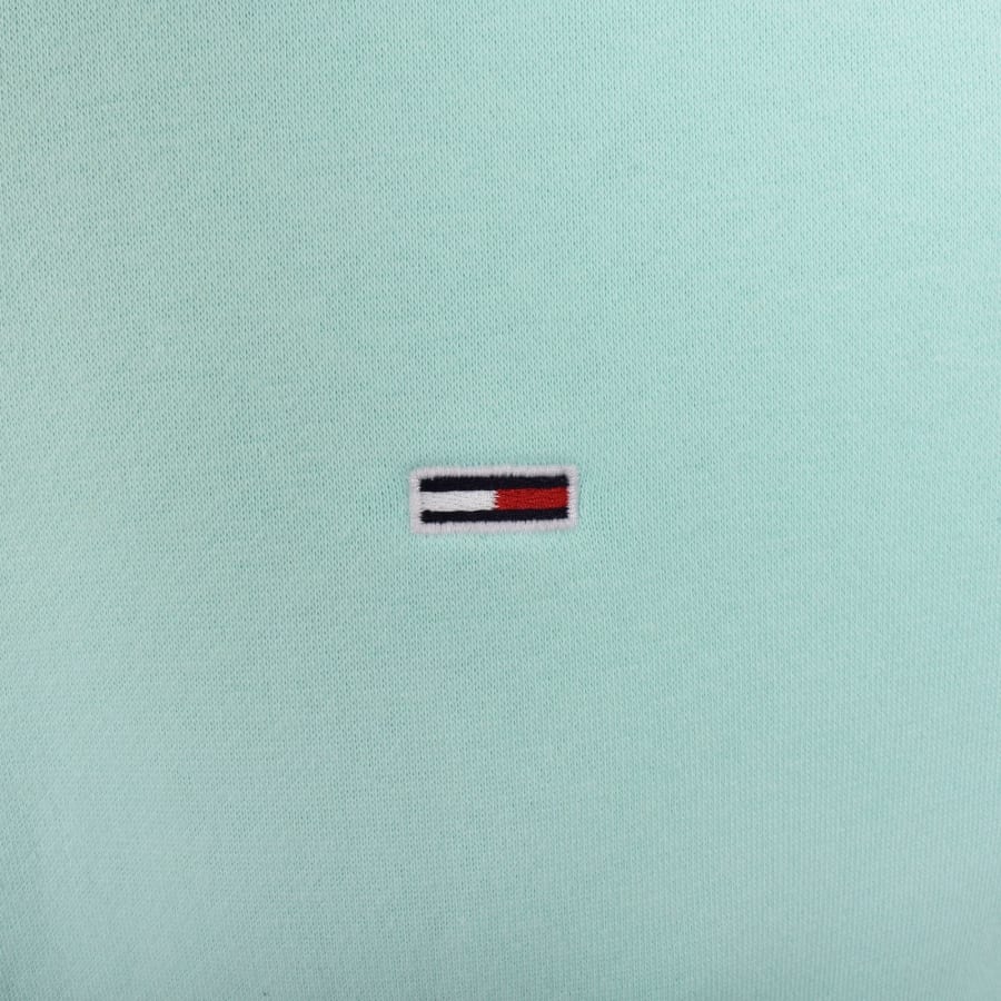 Image number 3 for Tommy Jeans Flag Logo Hoodie Blue