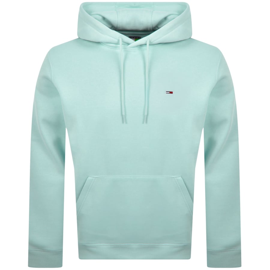 Image number 1 for Tommy Jeans Flag Logo Hoodie Blue