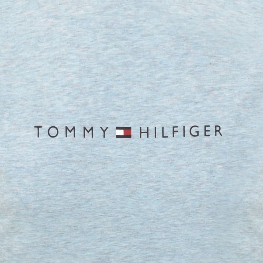 Image number 3 for Tommy Hilfiger Lounge Logo T Shirt Blue