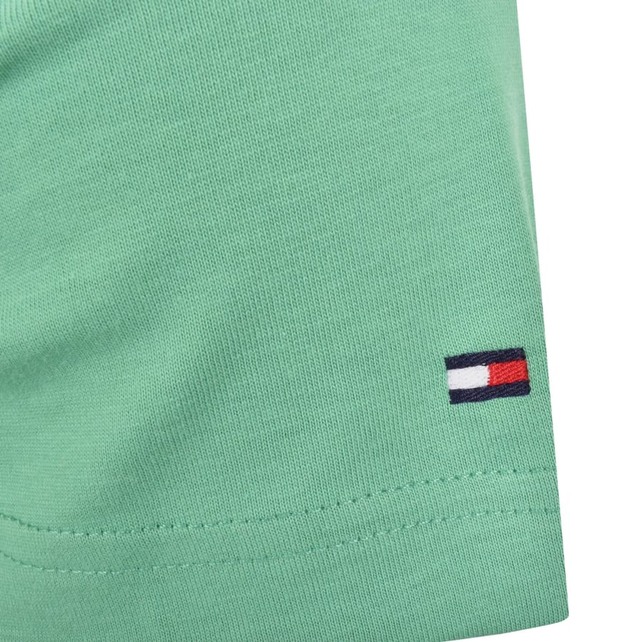 Image number 4 for Tommy Hilfiger Logo Slim Fit T Shirt Green