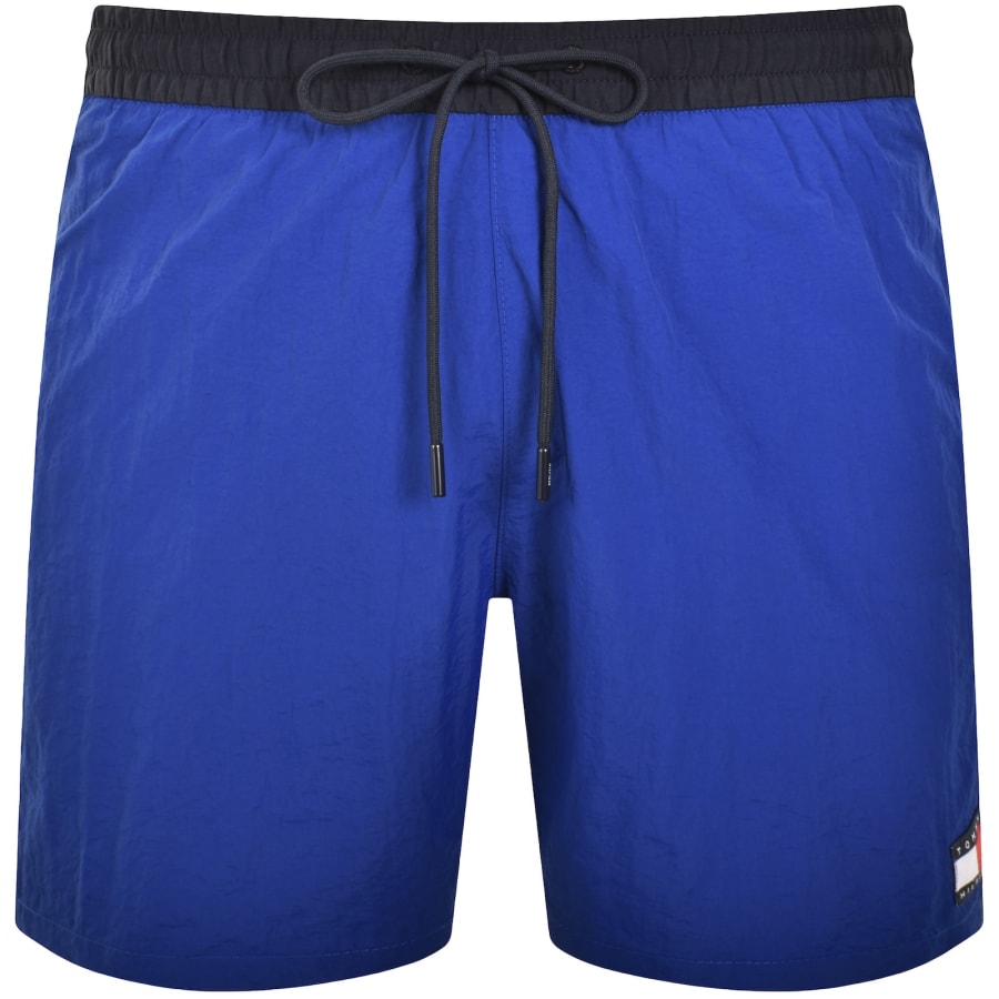 Image number 1 for Tommy Hilfiger Slim Fit Swim Shorts Blue