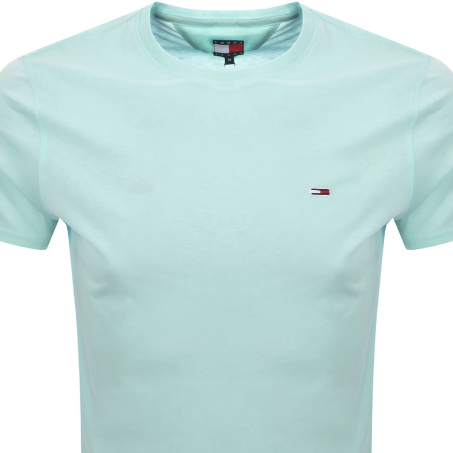 Image number 2 for Tommy Jeans Jasper Logo T Shirt Blue