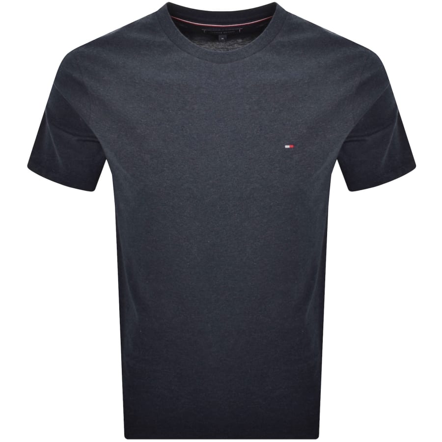 Image number 1 for Tommy Hilfiger Heather T Shirt Blue