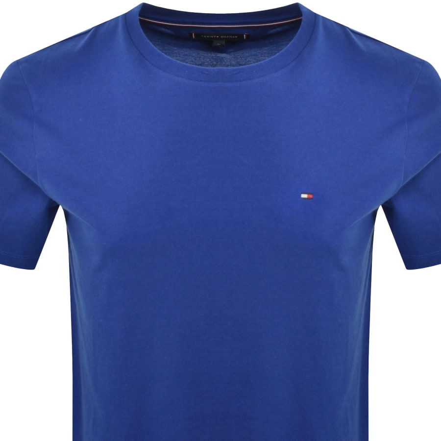Image number 2 for Tommy Hilfiger Essential Solid T Shirt Blue