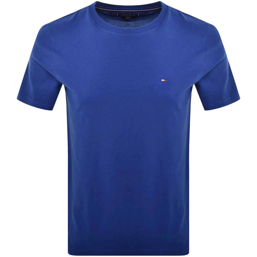 Image number 1 for Tommy Hilfiger Essential Solid T Shirt Blue