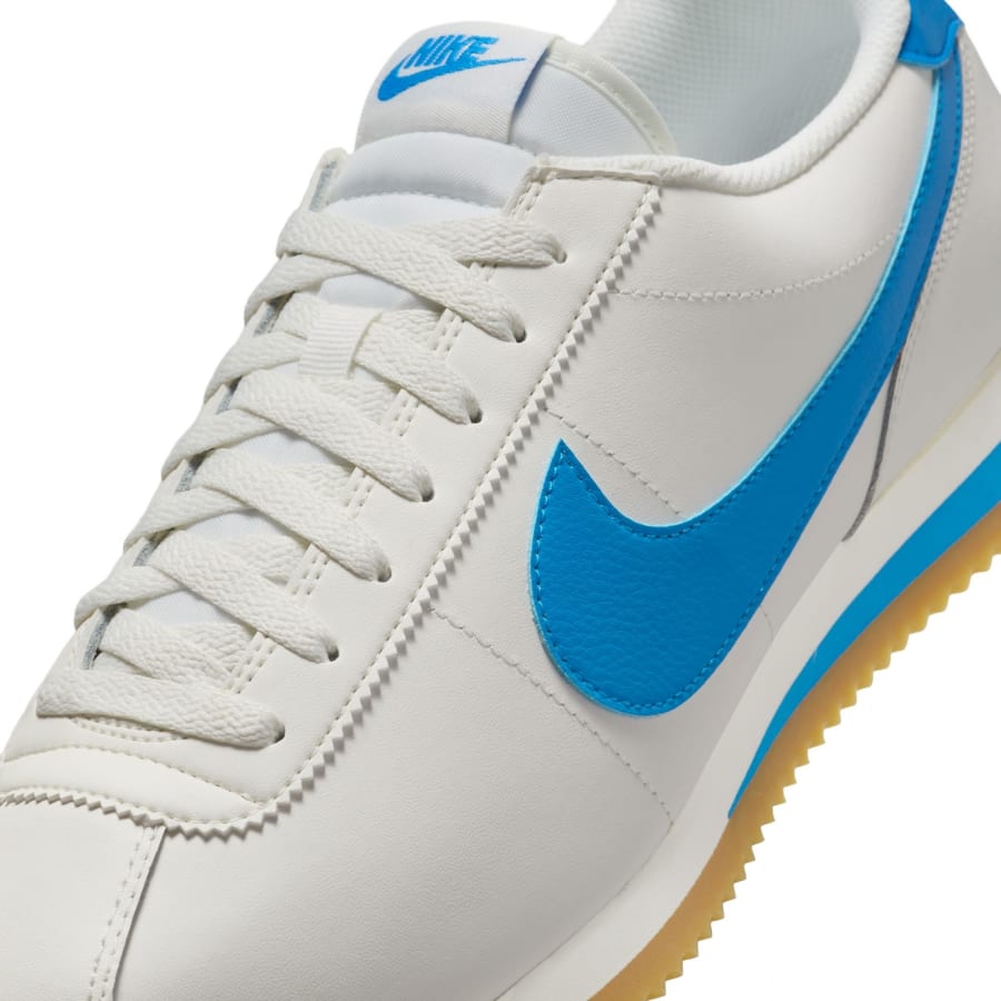 Image number 4 for Nike Cortez Leather Trainers White