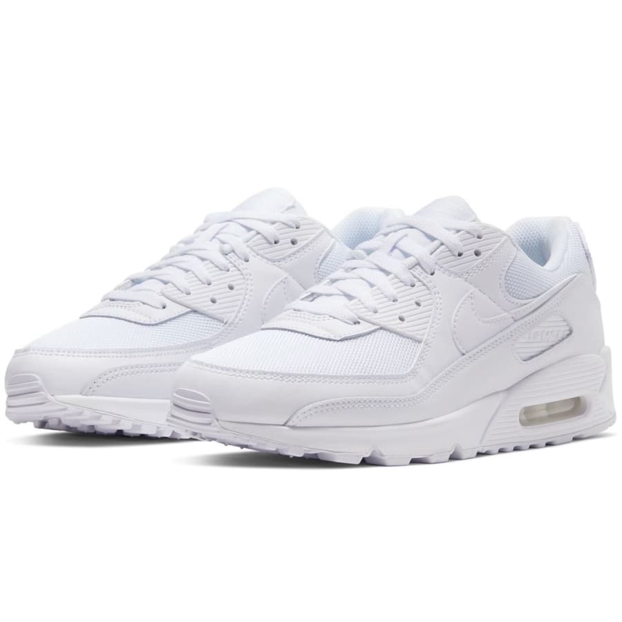 Image number 4 for Nike Air Max 90 Trainers White