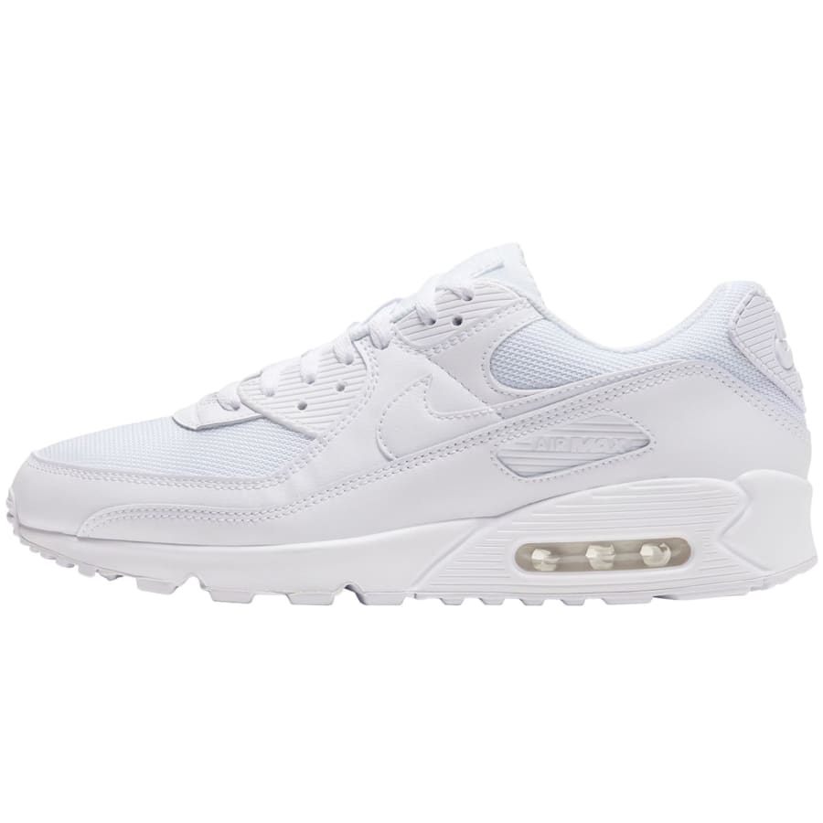 Image number 1 for Nike Air Max 90 Trainers White