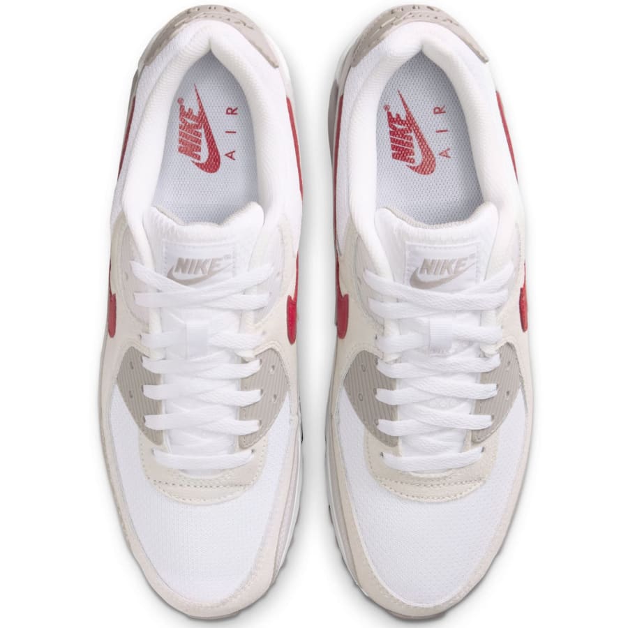 Image number 3 for Nike Air Max 90 Trainers White