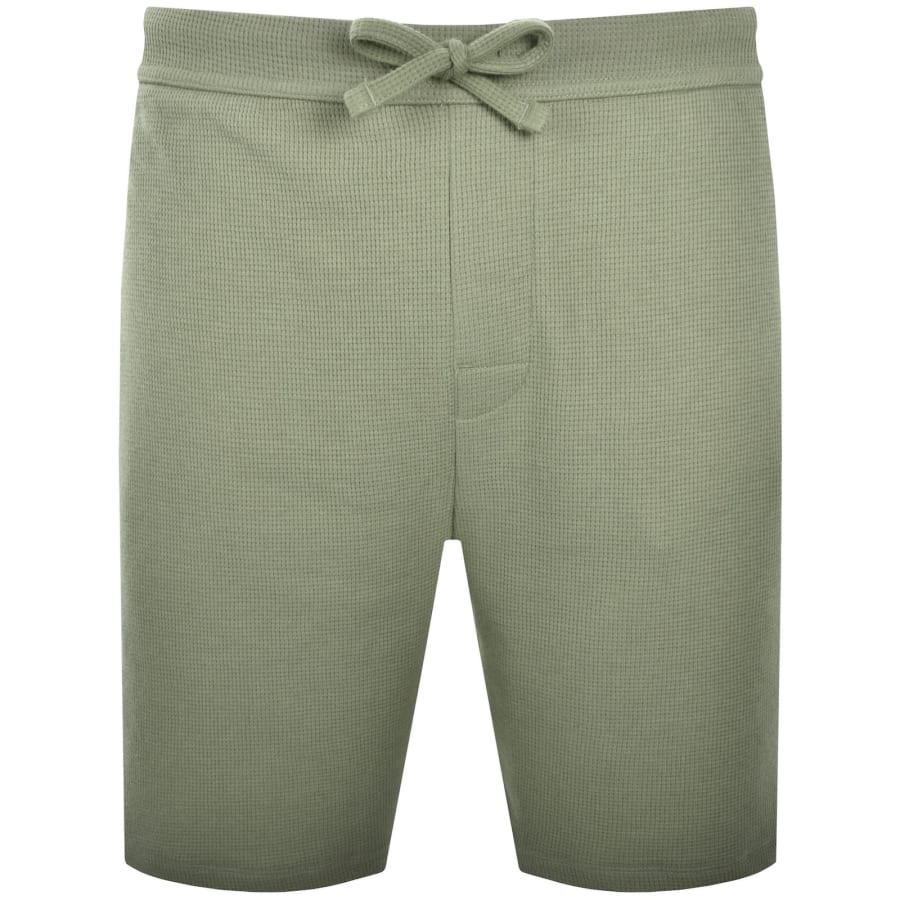 Image number 3 for BOSS Mix And Match Waffle Short Set Khaki