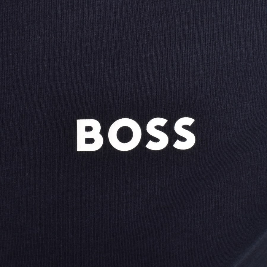 Image number 4 for BOSS Balance T Shirt And Short Set Navy