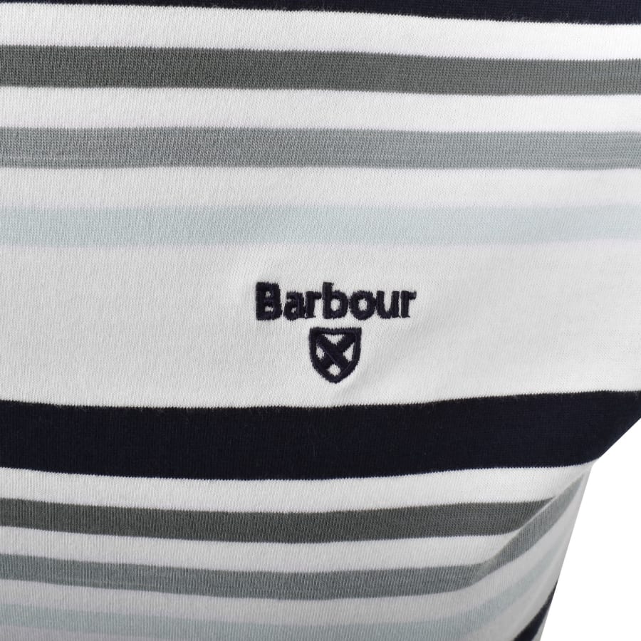 Image number 3 for Barbour Houstead Stripe T Shirt White