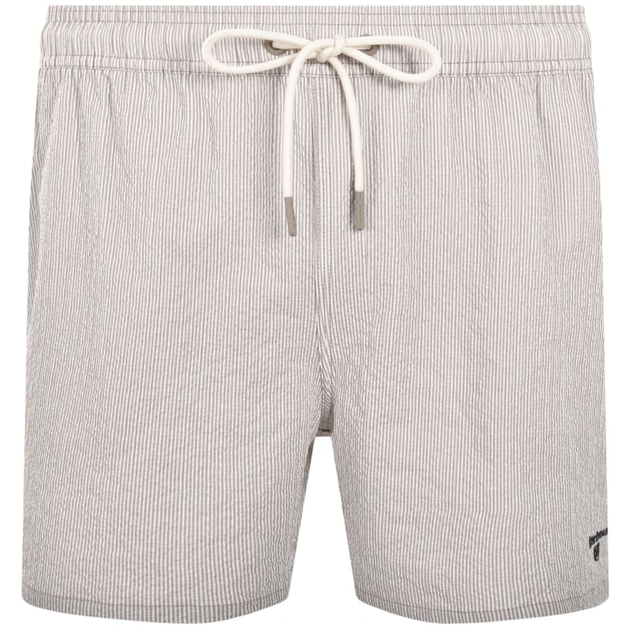 Image number 1 for Barbour Somerset Swim Shorts Beige