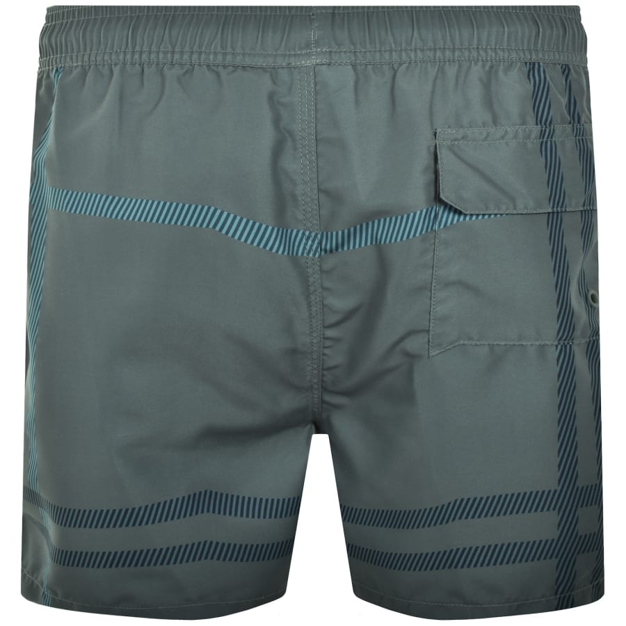 Image number 2 for Barbour Twain Swim Shorts Vintage Teal