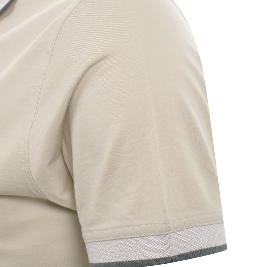 Image number 5 for Barbour Cornsay Polo T Shirt Mist Beige