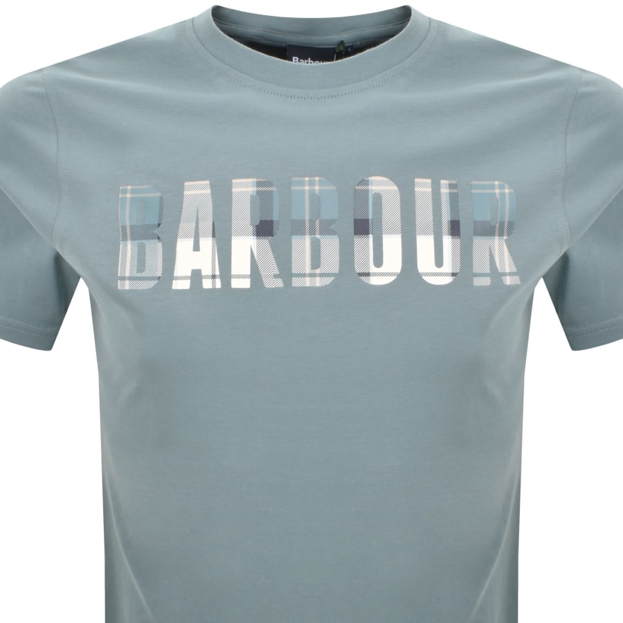 Image number 2 for Barbour Thurford T Shirt Blue
