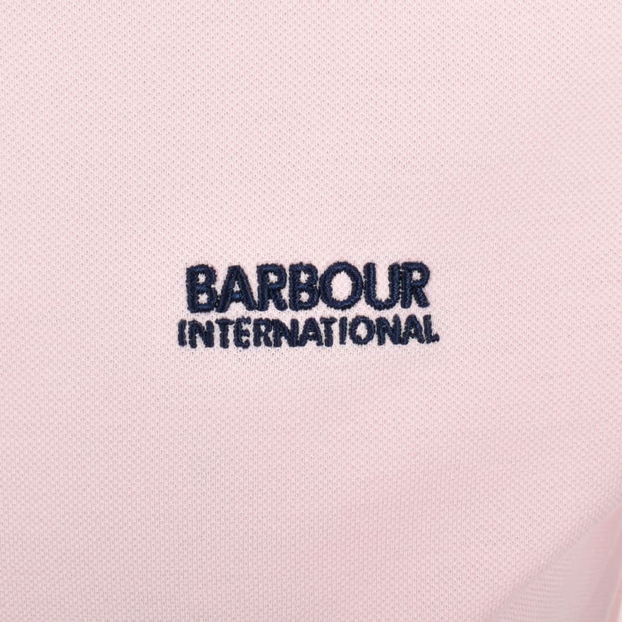 Image number 3 for Barbour International Caleb Polo T Shirt Pink