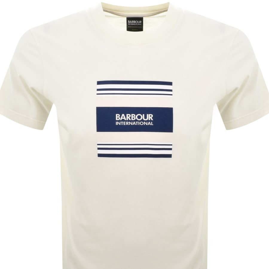 Image number 2 for Barbour International Garland Graphic T Shirt Crea