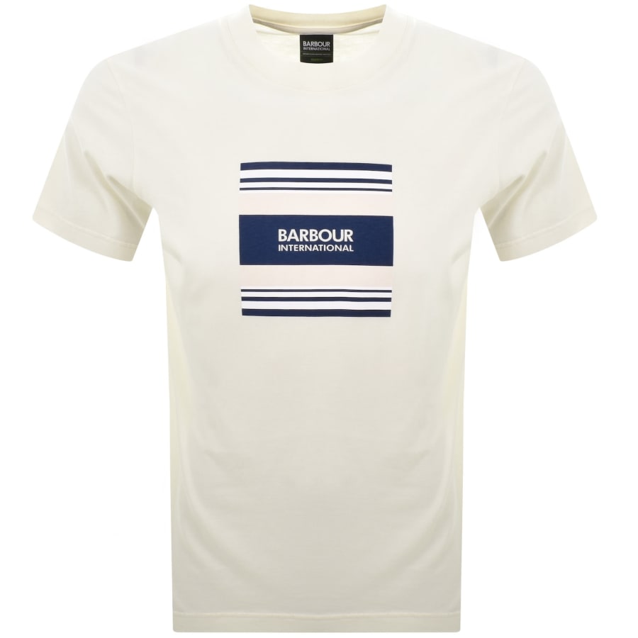 Image number 1 for Barbour International Garland Graphic T Shirt Crea