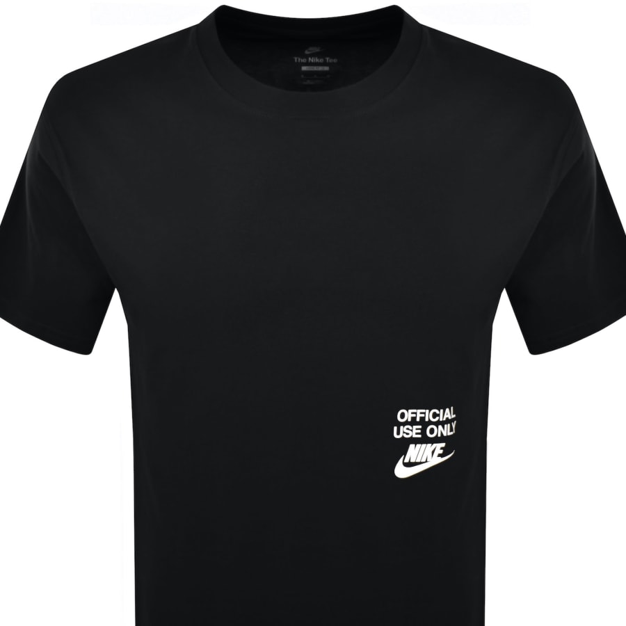 Image number 5 for Nike Crew Neck Max 90 T Shirt Black